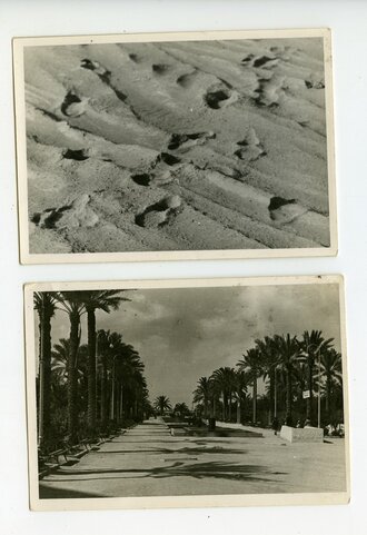 22 Fotos Afrikakorps, Maße meist 6x9 cm