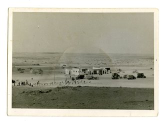 Afrikakorps, Letzte Casa Cantoniera vor Tobruk mit...
