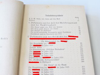 "Dokumente des Dritten Reiches" Zentralverlag der NSDAP 1. und 2. Band