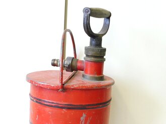 Volks- Hand- Feuerspritze für Luftschutz. Originallack