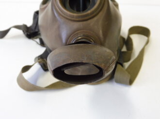 Polen, Gasmaske WZ. 32. Als Beutestück mit deutschen markierungen versehen und wieder verausgabt