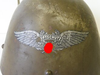 Luftschutz Stahlhelm aus Tschechischen Beutehelm 2....