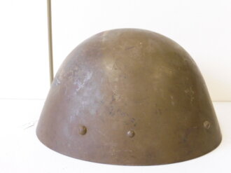 Luftschutz Stahlhelm aus Tschechischen Beutehelm 2. Weltkrieg, Originallack