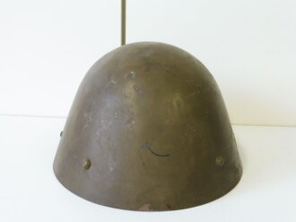 Luftschutz Stahlhelm aus Tschechischen Beutehelm 2. Weltkrieg, Originallack