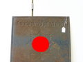 Blechschild " Reichsluftschutzbund Dienststelle " Originallack, 30x43cm