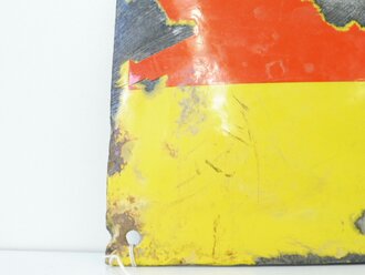 Emailschild " Schutzraum Nr.        Personen" 20 x 40cm