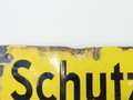 Emailschild " Schutzraum Nr.        Personen" 20 x 40cm