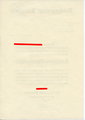 Verleihungsurkunde zum Luftschutz Ehrenzeichen 2. Stufe datiert 1940
