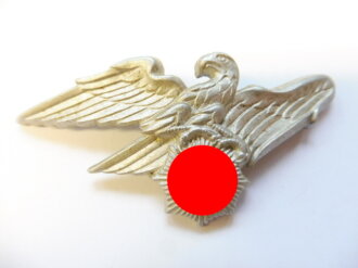 Adler für die Schirmmütze des Reichsluftschutzbund, Aluminium