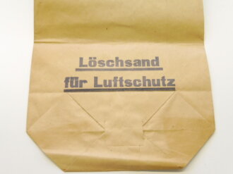 Papiertüte "Löschsand für...