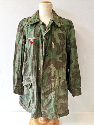 Luftwaffe Felddivision, Tarnfeldbluse mit original...