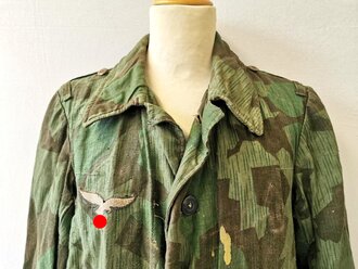 Luftwaffe Felddivision, Tarnfeldbluse mit original...