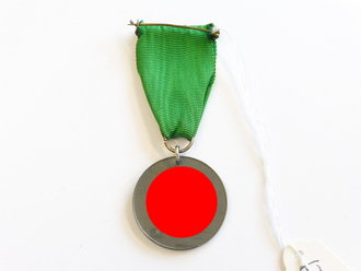 Medaille Pirmasenser Heimkehr 1940.Zink, gelocht, am konfektionierten Band. Durchmesser 33mm, Rückseitig Sonnenrad