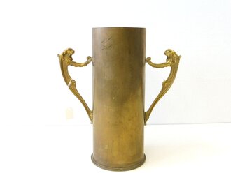 Vase aus amerikanischer 105MM  M14 Kartusche von 1943,...