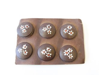 6 Stück Uniformknöpfe Wehrmacht ,...