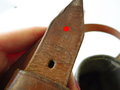 Kappenbehälter zum Gestell 31 ( Dreibein Entfernungsmesser ) Datiert 1939, überlackiert und wohl ursprünglich nicht zusammengehörig