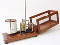 Kriegsmarine Barograph, Hersteller Fuess Berlin Steglitz. Niedrige Seriennummer, Funktion nicht geprüft