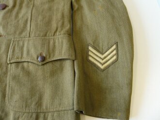 U.S. WWI Transport Corps wool tunic , Used, insignia original sewn