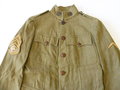 U.S. WWI Transport Corps wool tunic , Used, insignia original sewn