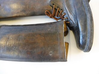 U.S. WWI leather boots, not dry but could use some grease, Sole is 27cm long