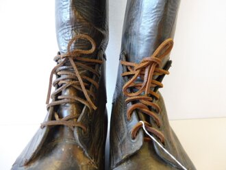 U.S. WWI leather boots, not dry but could use some...