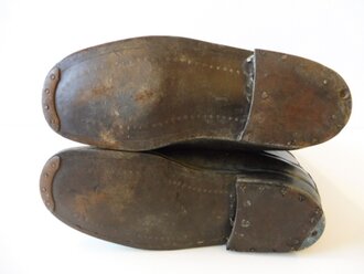 U.S. WWI leather boots, not dry but could use some grease, Sole is 27cm long