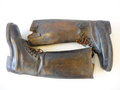 U.S. WWI leather boots, not dry but could use some grease, Sole is 27cm long