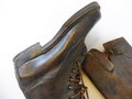 U.S. WWI leather boots, not dry but could use some grease, Sole is 27cm long