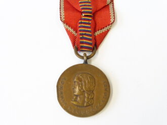 Rumänien, Medaille Kreuzzug gegen den Kommunismus 1941 am Band, in Tüte