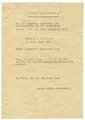 Anerkennungsurkunde mit Nennung im Regiments Tagesbericht  für einen Angehörigen im Grenadier Regiment 461 datiert 1943