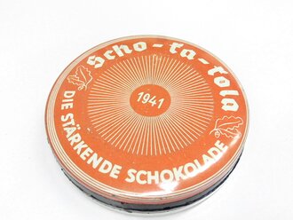 Scho-ka-kola Dose Wehrmacht Packung 1941, ungeöffnetes Stück