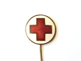 Deutsches Rotes Kreuz, Zivilabzeichen 1. Form 20mm, an langer Nadel