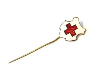 Deutsches Rotes Kreuz, Zivilabzeichen 2. Form 16mm