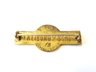 Deutsches Rotes Kreuz, Dienstspange emailliert " Freiburg in Schlesien"