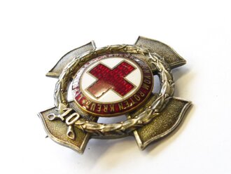 Lippischer Landesverein vom Roten Kreuz, Ehrenzeichen für 10 jährige verdienstvolle Tätigkeit
