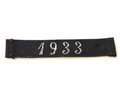 NSDAP Verdienstabzeichen " 1933 " wurde über der Armbinde getragen, ungetragenes Stück