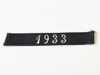 NSDAP Verdienstabzeichen "1933 "wurde über der Armbinde getragen,  ungetragenes Stück