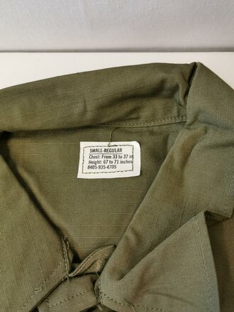 U.S. 1969 dated Coat, Man´s Combat Tropical, Rip...