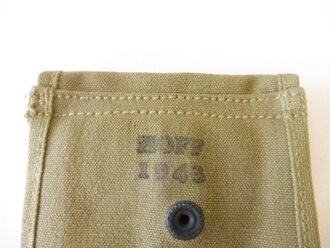 U.S. 1943 dated M1 Carbine Ammunition Pouch