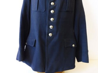 Feuerwehr 2. Weltkrieg, Uniformjacke gehobener Dienst, Schulterbreite 43 cm, Armlänge 61 cm