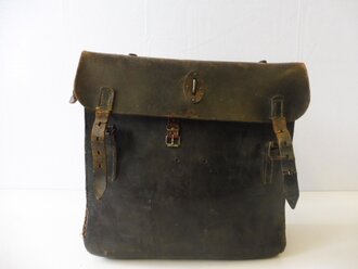 Packtasche für Motorrad Wehrmacht datiert 1940