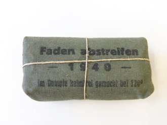 Verbandpäckchen datiert 1940 kleines Modell