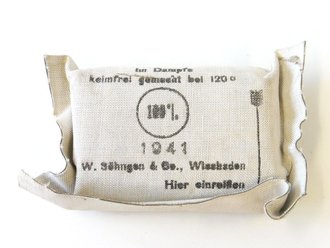 Verbandpäckchen datiert 1941 kleines Modell