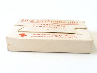 Deutsches Rotes Kreuz Sanitätslager Babelsberg, 10 g Verbandwatte