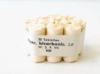 50 Tabletten " Natr. carbonic."...