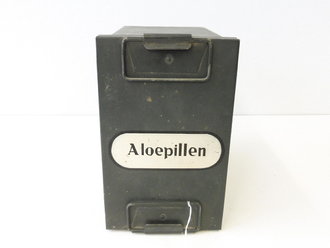 Großer Blechkasten "Aloepillen" ,...