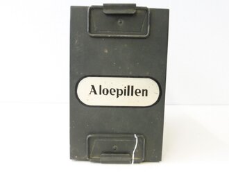 Großer Blechkasten "Aloepillen" ,...