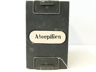 Großer Blechkasten "Aloepillen" ,...