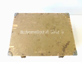 Bodenmeßgerät Satz b Wehrmacht , Hersteller Wilhelm Lambrecht, Originallack