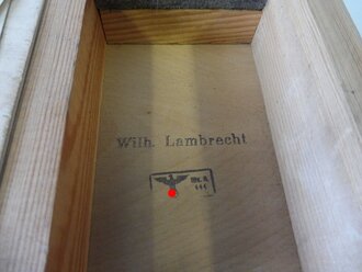 Bodenmeßgerät Satz b Wehrmacht , Hersteller Wilhelm Lambrecht, Originallack